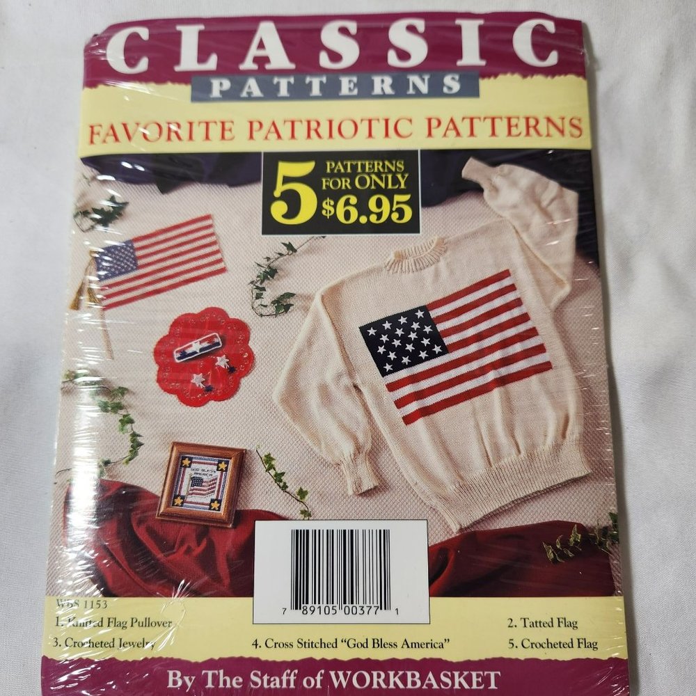 Workbasket Classic Patterns WBS 1153 Favorite Patriotic Patterns